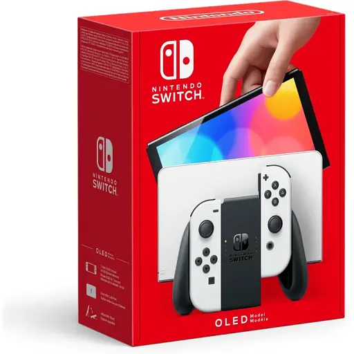 Игровая консоль Nintendo Switch Oled белая - фото 9