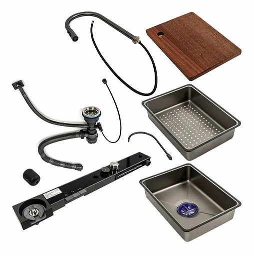 Кухонна мийка Platinum HANDMADE 75*46D (SP000041260) - фото 7