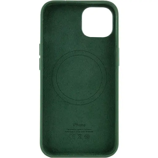 Чохол Epik Silicone case AAA with Magsafe and Animation для Apple iPhone 13, 6.1 Зелений/Clover - фото 3