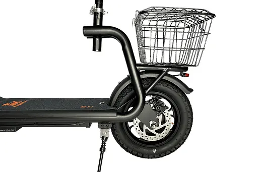 Электросамокат KUGOO Kirin C1+ Plus 18Ah 1000W с сидением и усиленной корзинкой - фото 8