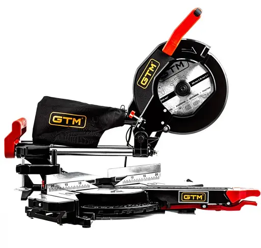 Торцовочная пила GTM HM1032 с протяжкой - фото 2