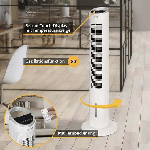 Напольный вентилятор First Austria FA-5560-4 (колонный, увлажнение) - фото 5