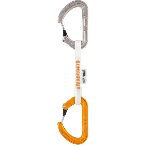 Відтяжка з карабінами Petzl Ange Finesse S+S 17 см (1052-M57D 17)