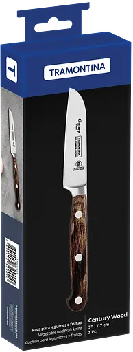 Ніж для овочів Tramontina Century Wood 76 мм kuh0015751 - фото 2