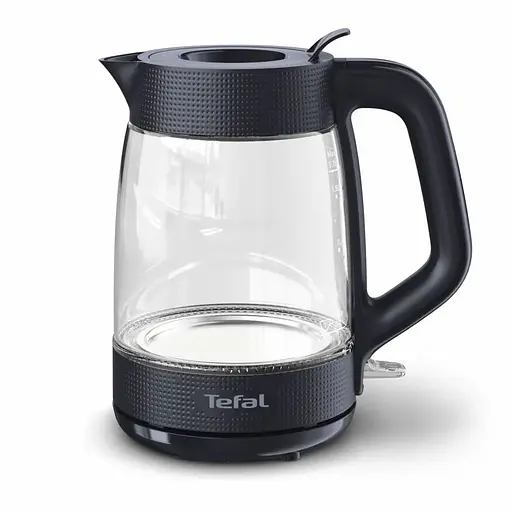Электрочайник Tefal Morning Glass Kettle черный 1.7л (KO2G08E0) - фото 2