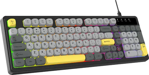 Клавіатура Ajazz AF98 Black USB-C (AF98-BGY) - фото 5