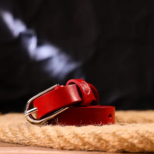 Ремінь шкіряний Grande Pelle жіночий 1,4х100 см acs0024603 - фото 8