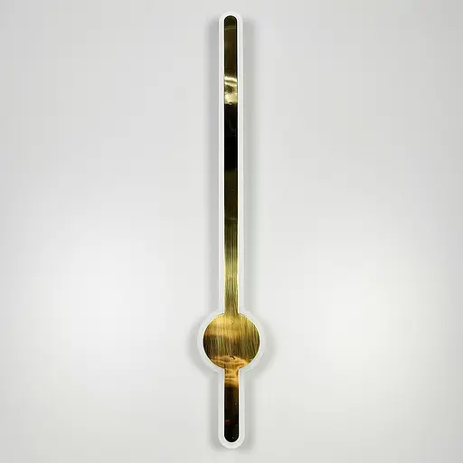 Видовжене світлодіодне латунне бра 80 см Арт. WJ 020/800 AB Line F - фото 2