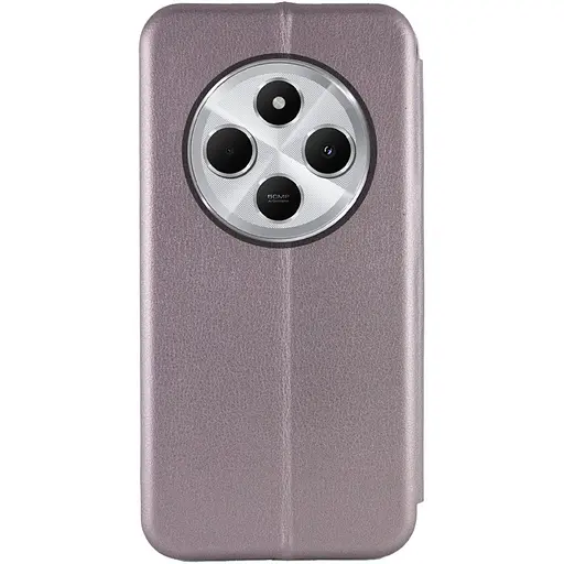 Чохол-книжка Epik шкіряний Classy для Xiaomi Redmi 14C/Poco C75 Сірий - фото 4