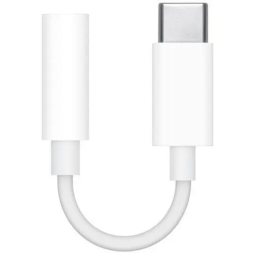 Перехідник Apple USB-C to 3.5 mm Headphone Jack Adapter (MU7E2) [36739] - фото 2