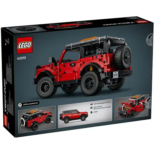 Конструктор LEGO Technic Внедорожник Ford Bronco 943 детали (42213) - фото 8