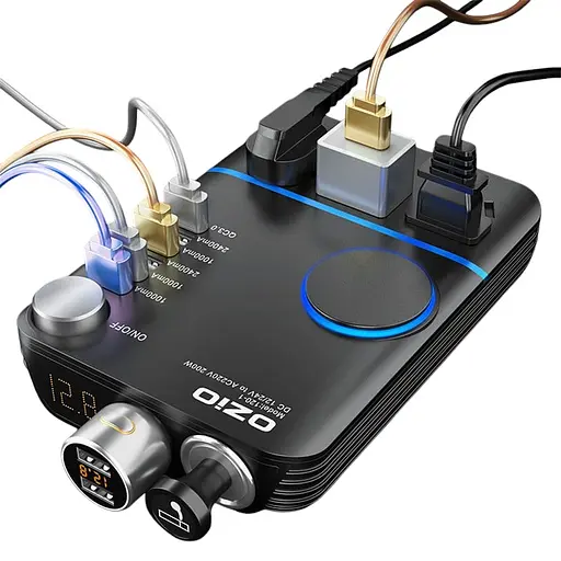 Универсальный автомобильный инвертор OZiO 12V в 220V 200w преобразователь