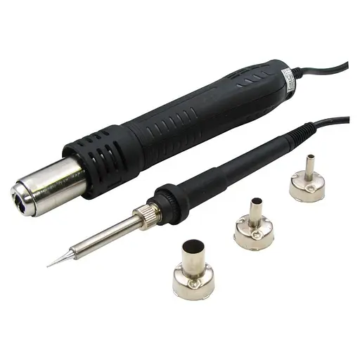 Паяльная станция Lukey 853D фен, паяльник, блок питания 15V 2A, тестер - фото 5