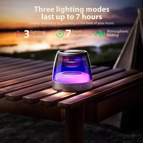 Акустична система XO F62 mini Magnetic Portable bluetooth Audio 5W Чорна - фото 8