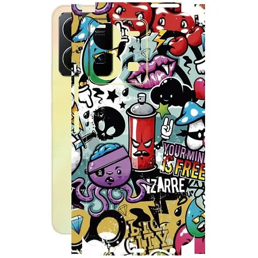 Защитная пленка StatusSKIN для Vivo Y35 Корпус Винил Граффити