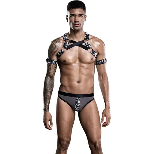 Чоловічий еротичний костюм JSY з портупеєю Дикий Джеймс One Size