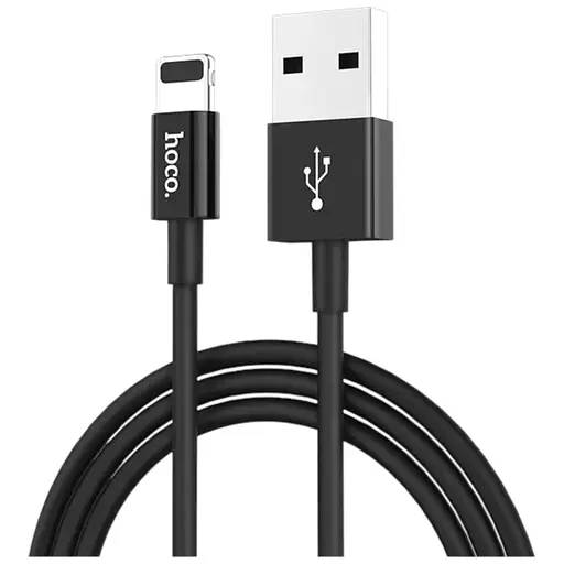 Кабель Lightning Hoco Skilled X23, 1 метр чорний