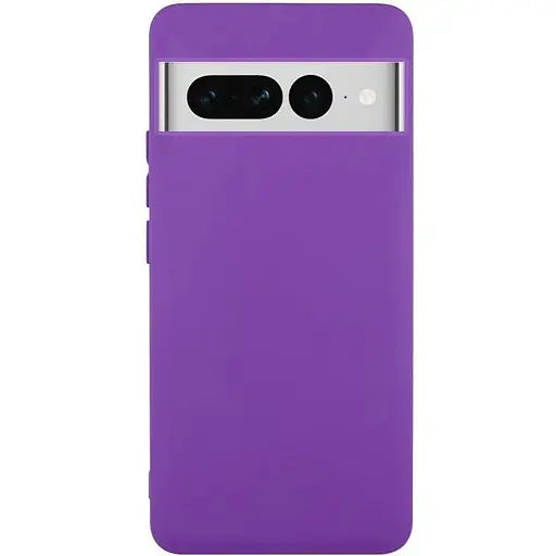 Чохол TPU Getman Liquid Silk для Google Pixel 7 Pro Фіолетовий / Purple