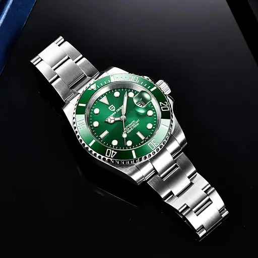 Наручные часы мужские PD-1661 Silver-Green Pagani Design acs0031147 - фото 3