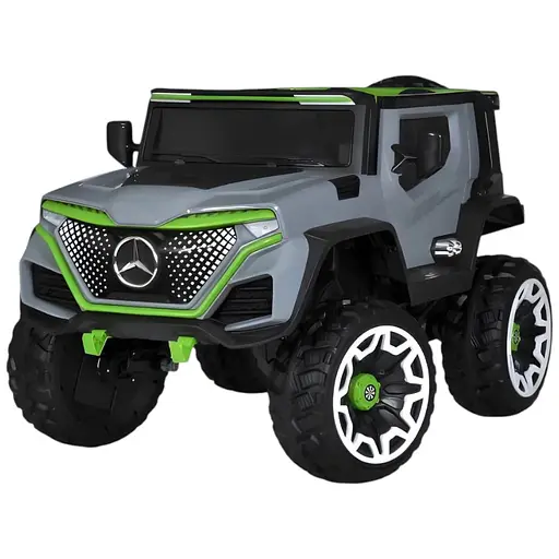 Електромобіль дитячий Bambi Джип M 5912EBLR-11 Mercedes з пультом керування та м'яким сидінням