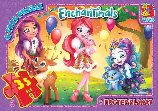 Пазли G-Toys Enchantimals, 35 елементів, EA212