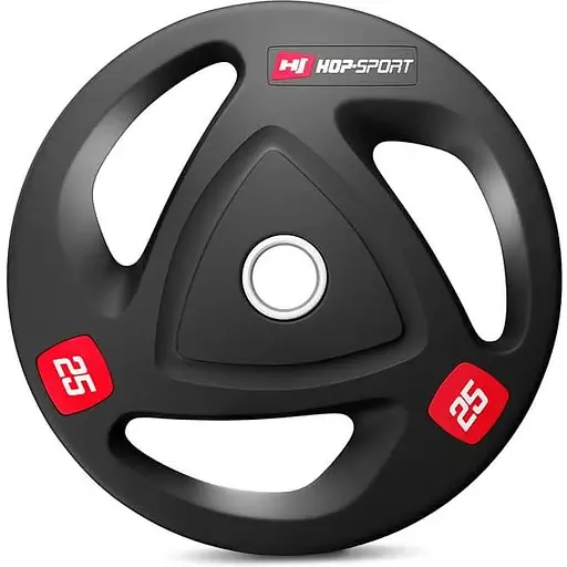 Диск олімпійський Hop-Sport 25кг - фото 3