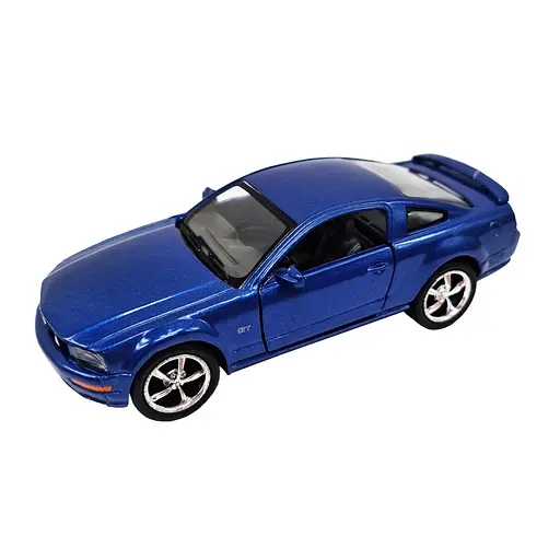 Инерционная машинка FORD MUSTANG GT 2006 Kinsmart КТ5091, 1:42 Синий