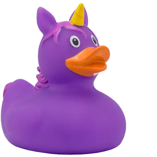 Утка FunnyDucks Единорог фиолетовый ( 2090) - фото 3