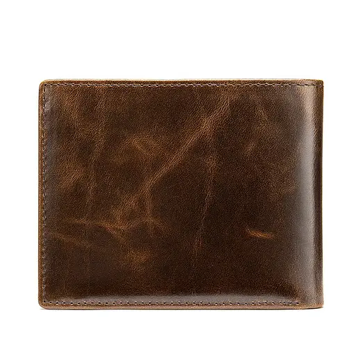 Мужской кожаный кошелек Vintage 9х11х2.5 см acs0015023 - фото 10