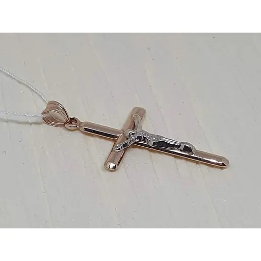 Золотий хрестик Favoritum Розп'яття Христа. 792 - фото 2