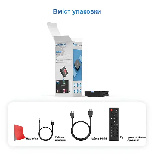 Смарт ТВ-приставка Tanix TX1 2/16GB Android 10 (TBT10216B 3626) Чорна - фото 12