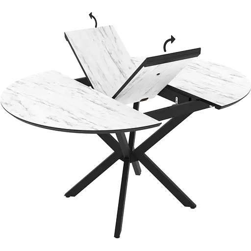 Стол Avanti DOBOK Marmo Mat 110-145x110 см - фото 5