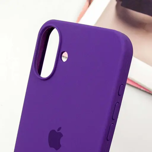 Чехол Epik Silicone Case Full Protective AA для Apple iPhone 16 Plus 6.7 Фиолетовый/Amethyst - фото 7
