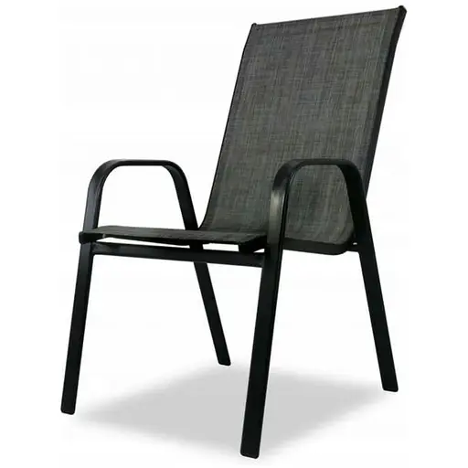 Комплект садових стільців Chomik Garden Line Cortina сірий - фото 3