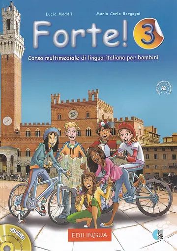 Forte! 3. Libro dello studente ed esercizi (A2) + CD audio
