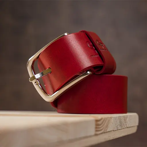 Ремінь шкіряний Grande Pelle жіночий 115х3,8 см acs0014931 - фото 3