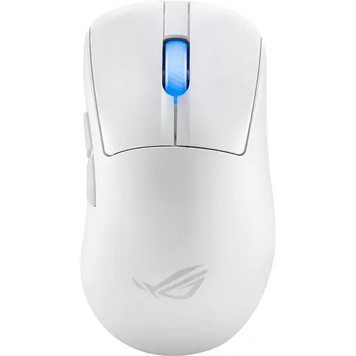 Бездротова миша ASUS ROG Keris II Ace RGB USB-A/WL/BT White (90MP03N0-BMUA10) - фото 1