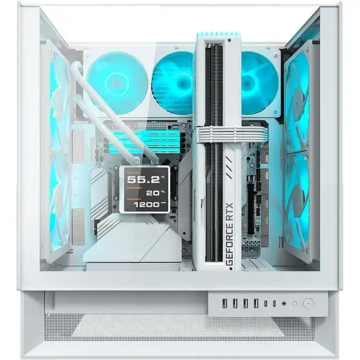 Корпус Cougar OMNY X RGB White (382WA30.0002) [146514] - фото 10