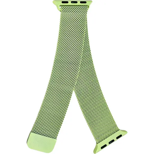 Ремешок DK CDK для Apple Watch 46mm (Series 10) Металл Milanese Loop (05527) (lime)