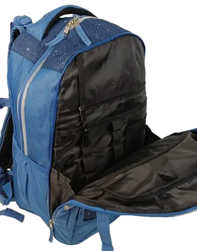 Школьный набор из рюкзака, пенала и сумки для обуви синий LS sum0028851 - фото 6