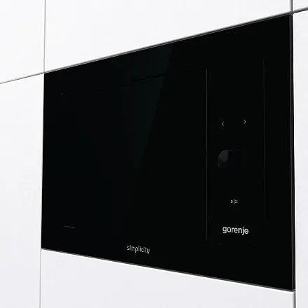 Микроволновая печь Gorenje встраиваемая Simplicity 23л 900Вт гриль дисплей черный