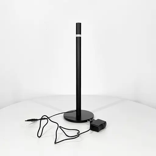 Мінімалістичний регулюючий торшер у чорному корпусі 46-72 см | Line F | Арт. TL1111 BK - фото 2