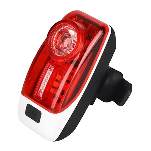 Велосипедный фонарь габарит XH-207 0.5W + 3LED + клипса + microUSB