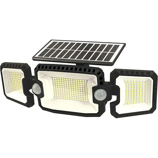 2 шт Уличные солнечные светильники hixyer, 305 светодиодов 3000LM, настенные светильники с датчиком движения на солнечной батарее и подв.