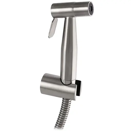 Гигиенический гарнитур Mixxus SET-001 SS0053, Нержавеющая сталь - фото 1