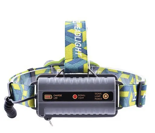 Налобний ліхтар BL-2133-T6+2COB + microUSB + 2х18650 + (5+2) режимів - фото 5