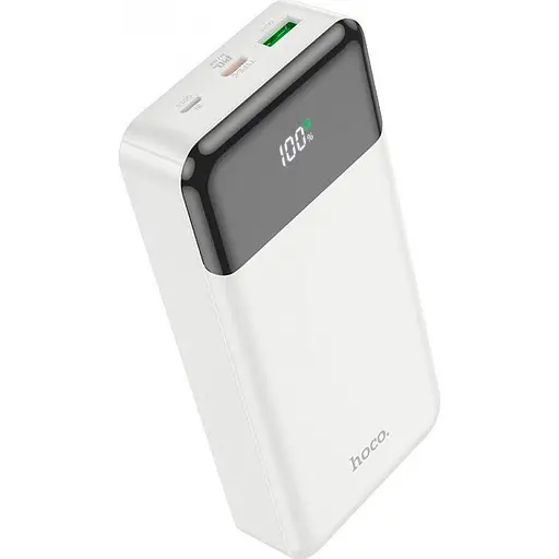 Зовнішній акумулятор Hoco J102A Cool Figure 20000mAh 20W White [101279] - фото 3