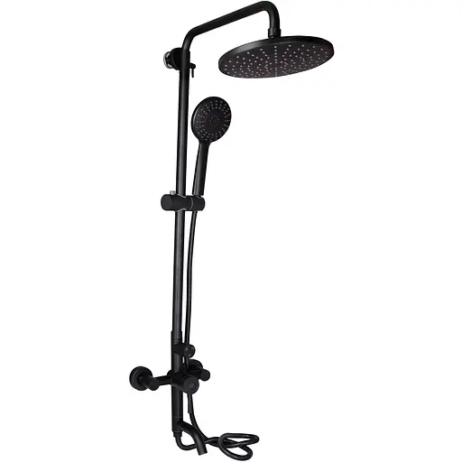 Душова система Lidz Aria 06L-BES Black, Чорний - фото 1