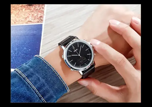 Чоловічий спортивний наручний годинник Skmei 1652 (Сріблясті з чорним) - фото 6