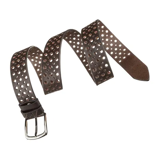 Ремінь шкіряний Grande Pelle чоловічий 4х120 см acs0014970 - фото 8